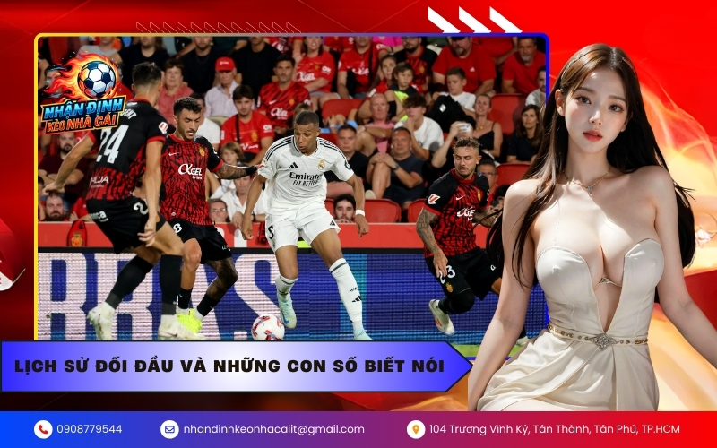 Lịch sử đối đầu và những con số biết nói