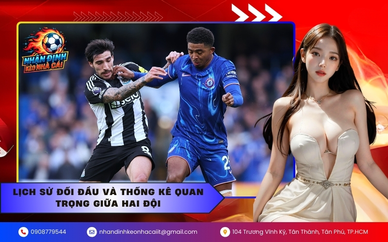 Lịch sử đối đầu và thống kê quan trọng giữa hai đội